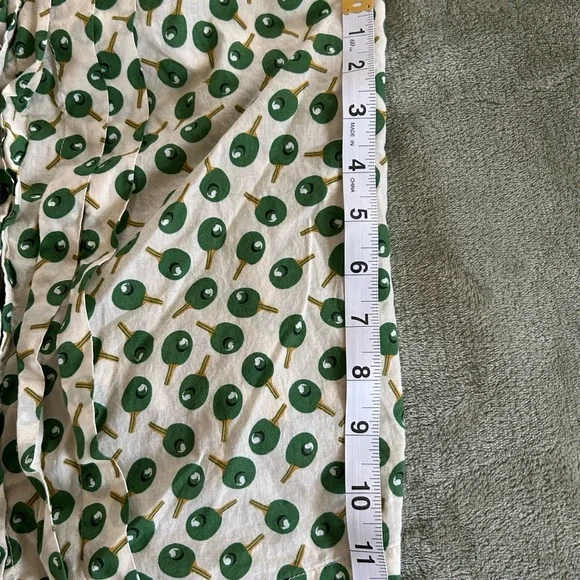 Anthropologie Postmark Ping Pong Olea Paddle Tank Top - Picture 4 of 5